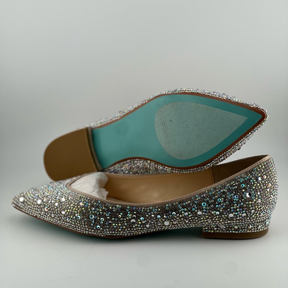 Blue by Betsey Johnson Women's Jude Ballet Flat size 7.5
